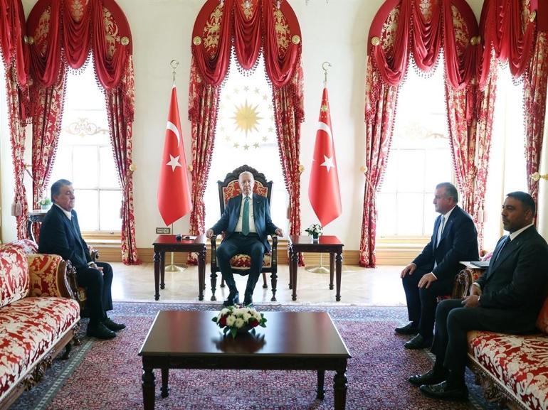 Cumhurbaşkanı Erdoğan, kulüp başkanlarını kabul etti