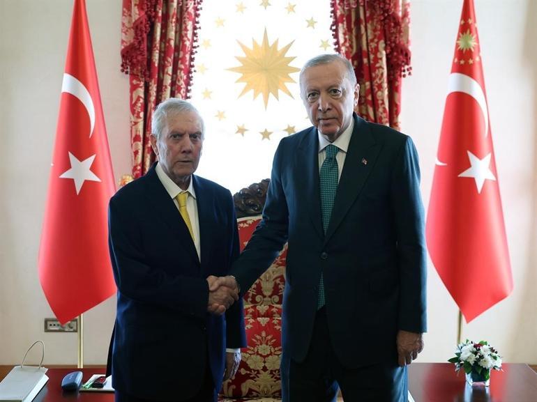 Cumhurbaşkanı Erdoğan, kulüp başkanlarını kabul etti