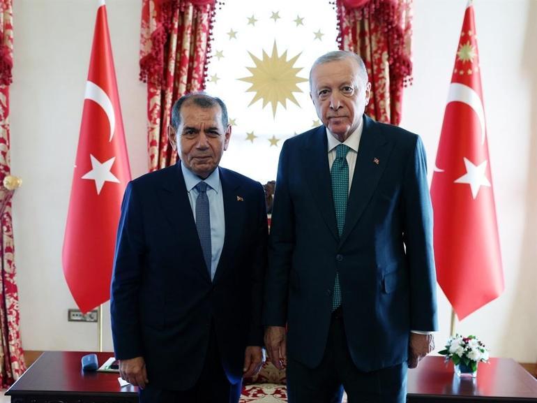 Cumhurbaşkanı Erdoğan, kulüp başkanlarını kabul etti