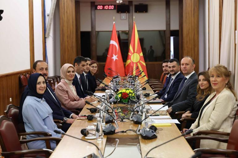 Bakan Göktaş, Kuzey Makedonyada ikili görüşmeler gerçekleştirdi