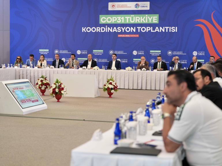 Bakan Kurum, Antalya EXPO Alanındaki COP31 hazırlıklarını inceledi