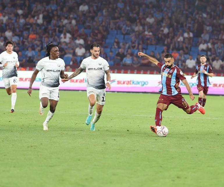 Trabzonspordan 5 gollü galibiyet