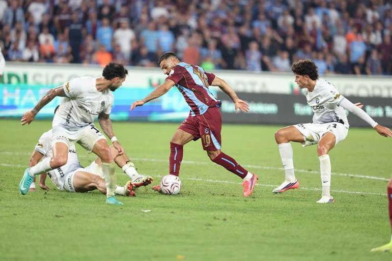 Trabzonspordan 5 gollü galibiyet