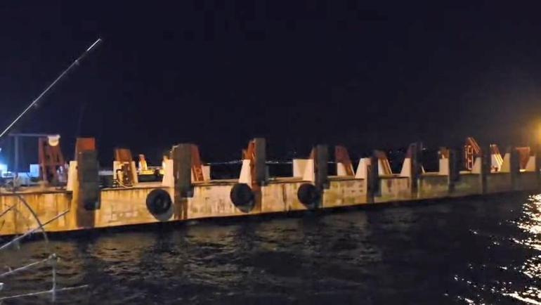 Bursa - Mudanyada İDO deniz otobüsü iskeleye çarptı