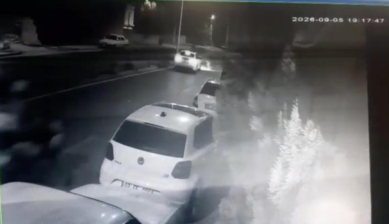 Güneşin öldüğü kaza kamerada