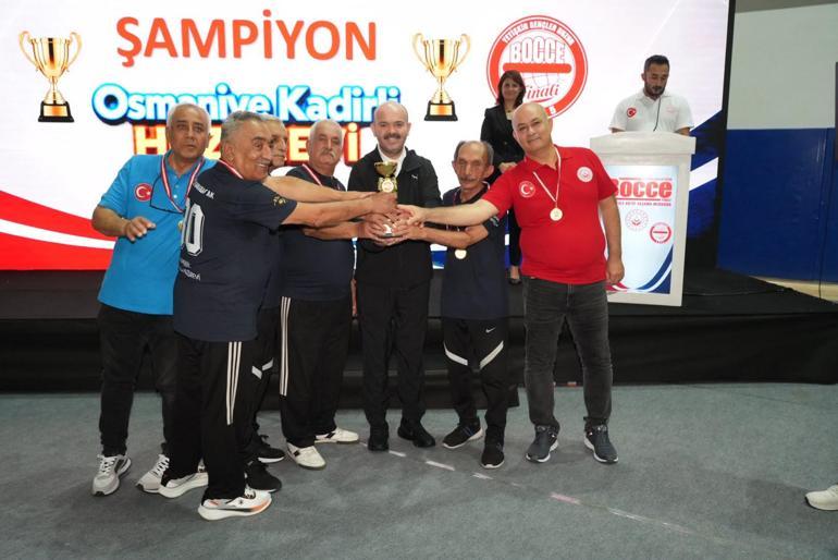8inci Yetişkin Gençler Huzur Bocce Liginde şampiyon Osmaniye Huzurevi oldu