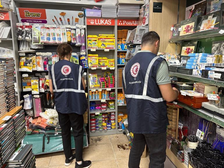 İstanbulda yeni eğitim öğretim yılı öncesi kırtasiye denetimi yapıldı