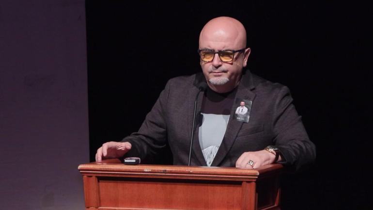 Serhat Kılıç için Harbiye Muhsin Ertuğrul Sahnesinde anma töreni yapıldı