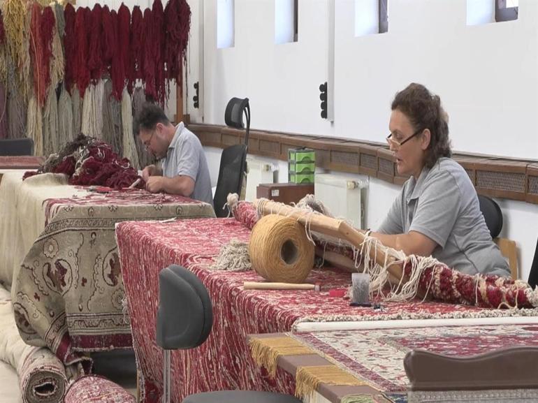 500 yıllık saray seccadeleri sergilenmeye hazırlanıyor
