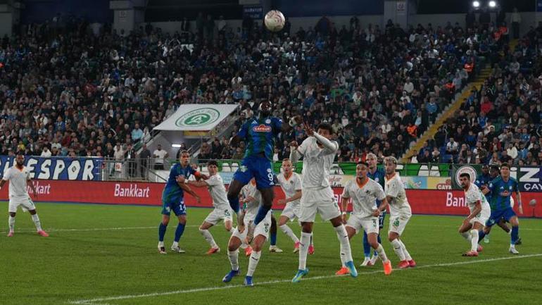 Çaykur Rizespor - Corendon Alanyaspor: 0-1