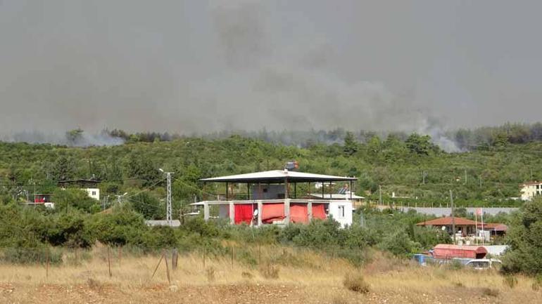 Aksu yangını 2nci gününde; 2 bini aşkın hane elektriksiz kaldı