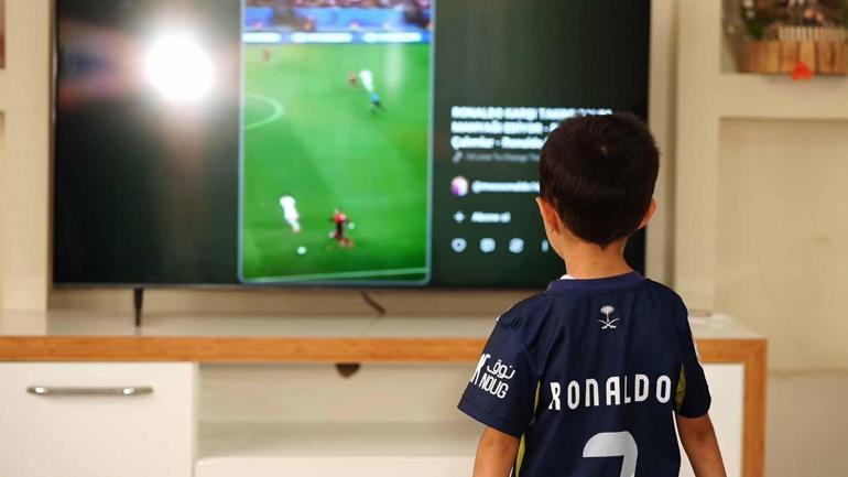 Oğluna Ronaldo adını verdi: Bir çocuğum daha olursa babasının ismini koyacağım