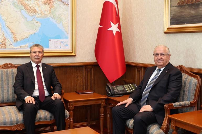 Bakanlar Gürlek ve Güler, KKTC Başbakanı Üstel ile bir araya geldi