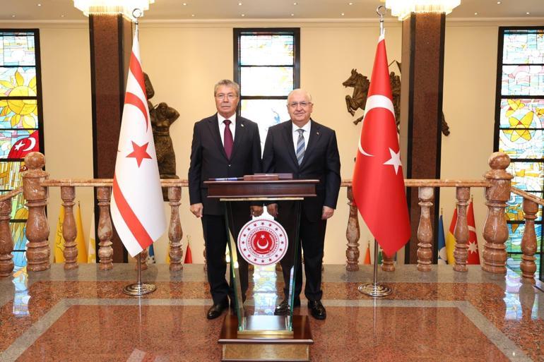 Bakanlar Gürlek ve Güler, KKTC Başbakanı Üstel ile bir araya geldi