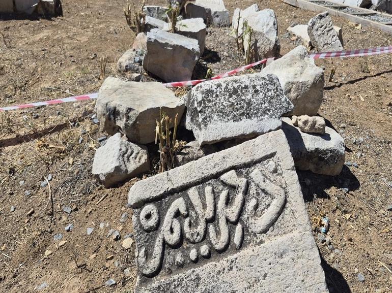 Selçuklu mirası Kırk Kardeşler Mezarlığı’nda restorasyon çalışması