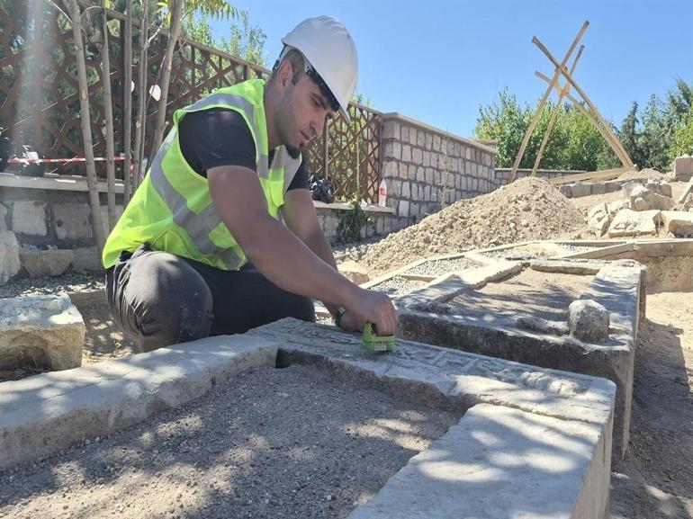 Selçuklu mirası Kırk Kardeşler Mezarlığı’nda restorasyon çalışması