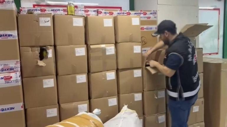 Sahte sağlık ürünlerini yurt dışına gönderen 13 şüpheli yakalandı