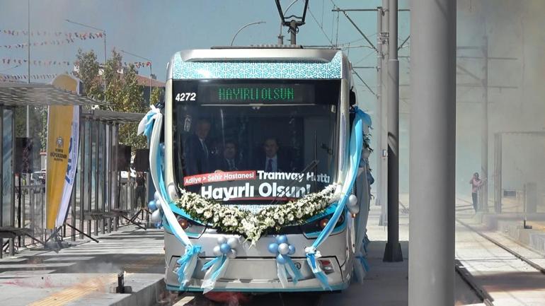 Konya’da Adliye-Şehir Hastanesi tramvay hattı açıldı