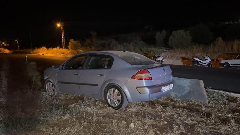 Kiliste otomobil ile motosiklet çarpıştı: 2 yaralı