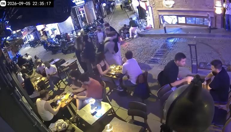 Ortaköy’de havaya ateş açan şüpheli motosiklette yakalandı