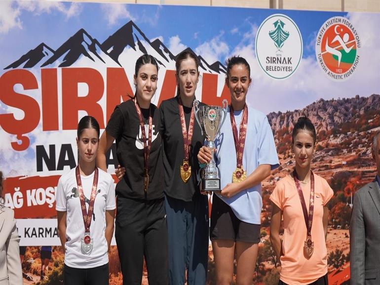 Dağ Koşuları Türkiye Şampiyonası İl Karmalar Ligi Finali, Şırnak’ta yapıldı