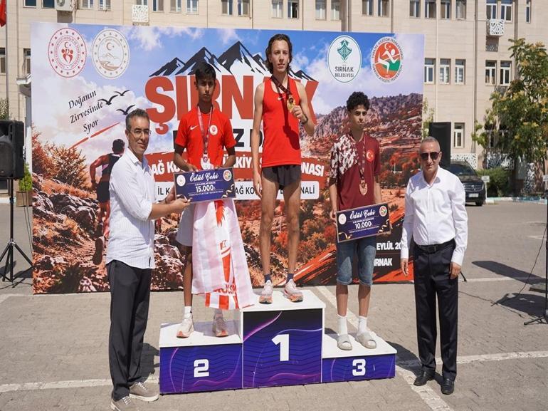 Dağ Koşuları Türkiye Şampiyonası İl Karmalar Ligi Finali, Şırnak’ta yapıldı