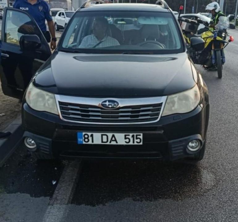 Karabük’te otomobilin çarptığı yaya ağır yaralandı; kaza anı kamerada