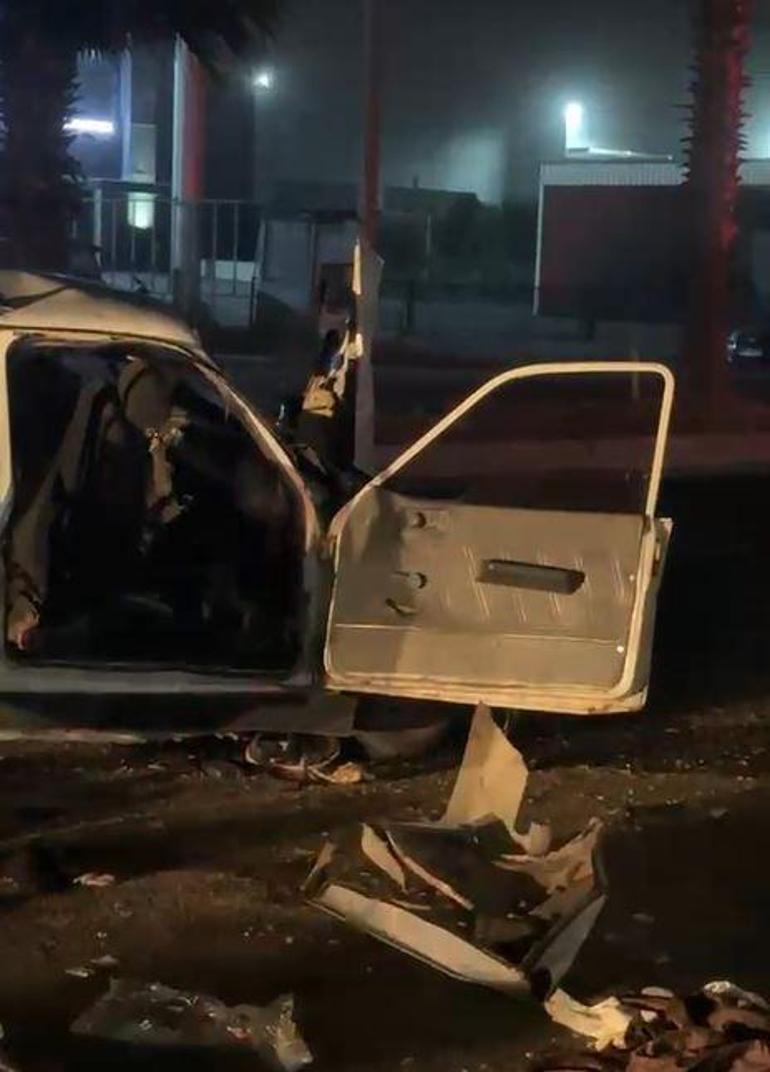 Otomobil, hafif ticari araçla çarpıştı; 1 ölü, 7 yaralı