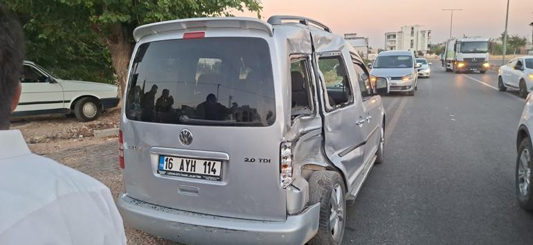 Adıyaman’da zincirleme kaza; 3 yaralı