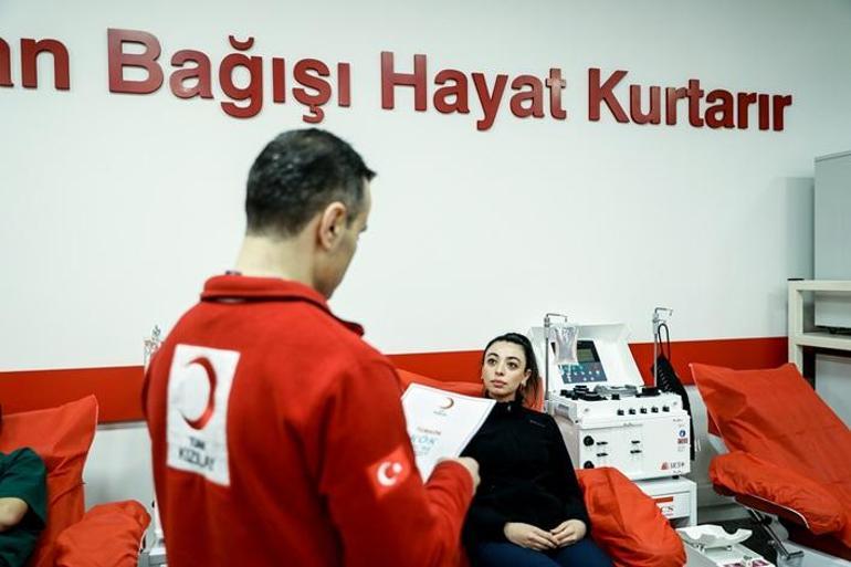 Türk Kızılay kan bağışı verilerini paylaştı