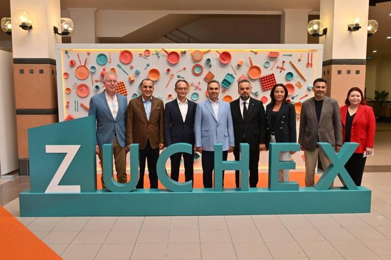 Bakan Kacır, ZUCHEX 36ıncı Uluslararası Ev ve Mutfak Eşyaları Fuarını ziyaret etti