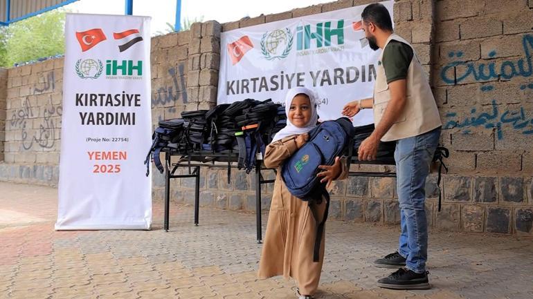 İHH 22 ülkede 10 bin öğrenciye kırtasiye seti dağıtacağını duyurdu