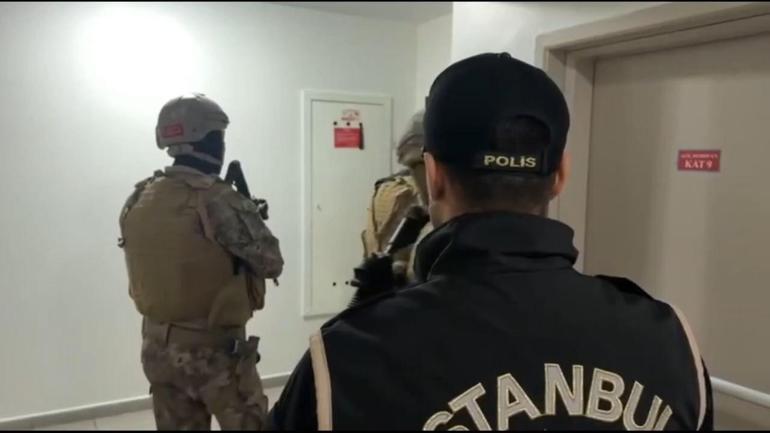 İstanbul merkezli 20 ilde suç örgütlerine operasyon: 155 gözaltı