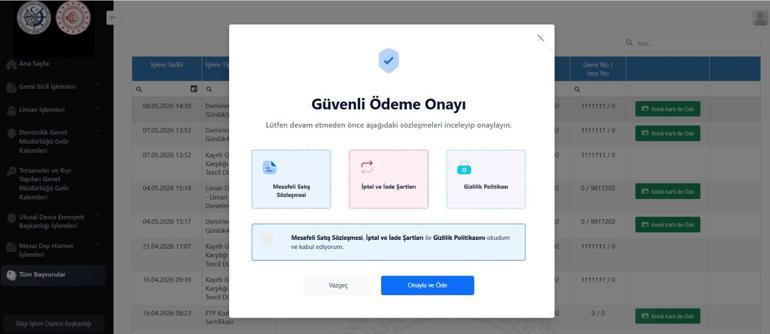 Bakan Uraloğlu: Denizcilik ödemelerinin yüzde 80i kredi kartıyla çevrim içi yapılabiliyor