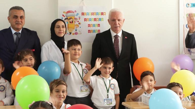 Vali Gül, ilk ders zilini çaldı