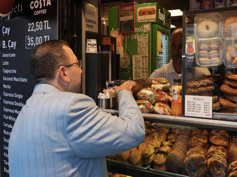 Üsküdar Belediye Başkan Vekili Dündar Ziya Gültekin esnafı ziyaret etti