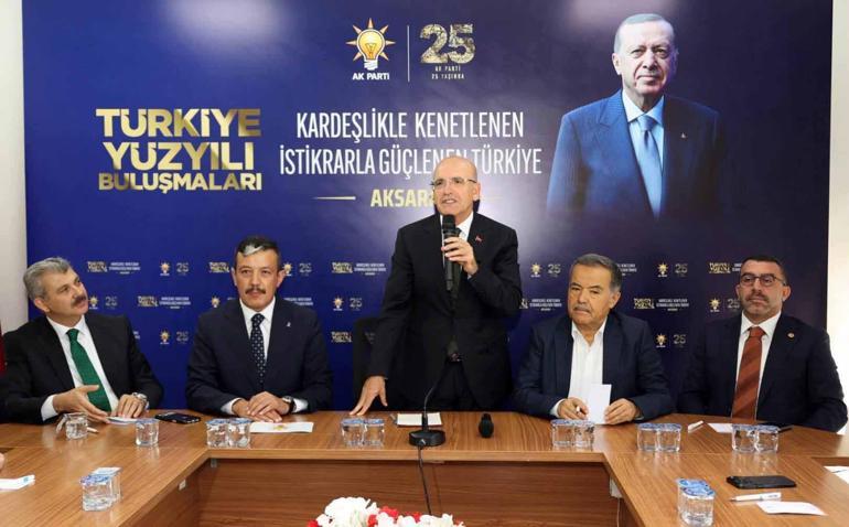 Bakan Şimşek, Aksaray’da ziyaretlerde bulundu