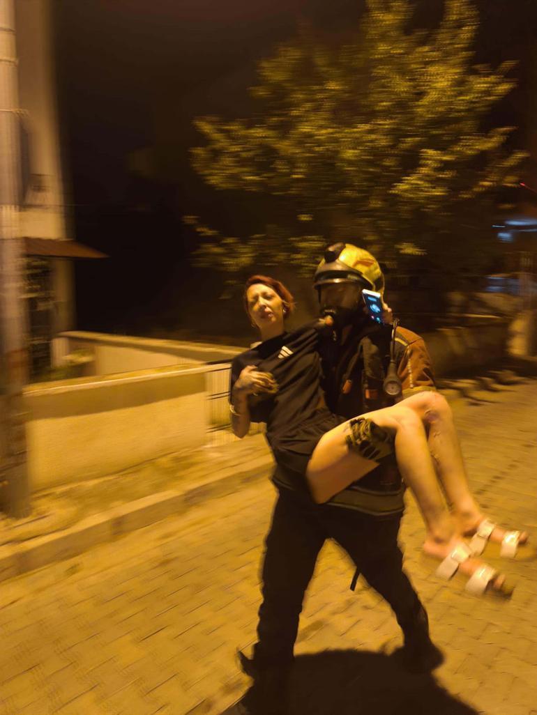 Evde eşinin öldüğü yangında yaralanan kadın tedavisinin ardından tutuklandı