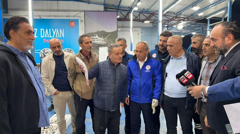 Ankara İl Tarım ve Orman Müdürü Ahmet Dallı, balık halini ziyaret etti