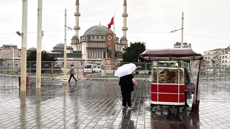 İstanbulda yağış başladı