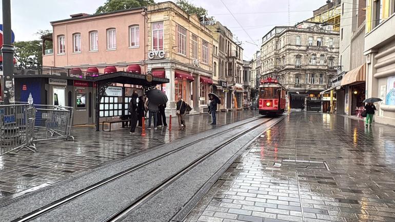 İstanbulda yağış başladı