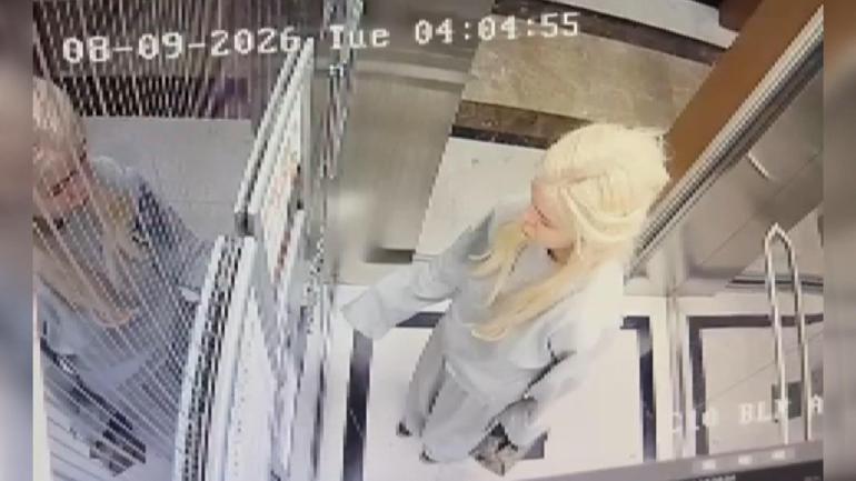 Çağla Özün gözaltına alınmadan önceki son görüntüleri ortaya çıktı