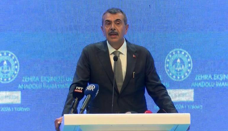 Bakan Tekin: Derslik başına düşen öğrenci sayısı, OECD ortalamasının üzerinde