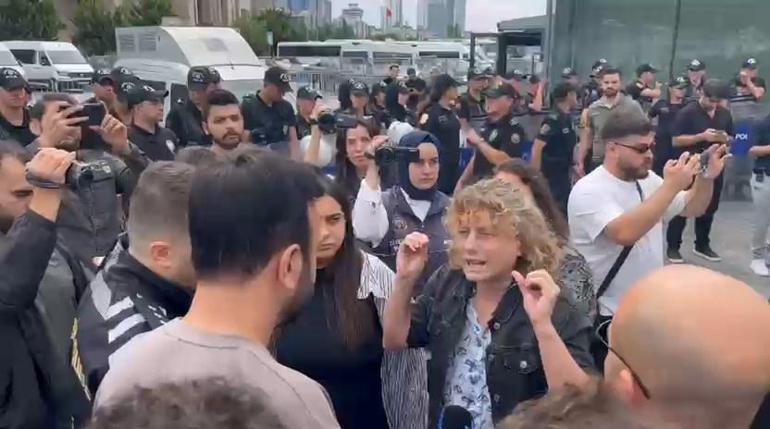 Ailem Güvende operasyonun ardından adliye önündeki eylemde gözaltına alınan 22 kişi sağlık kontrolüne getirildi