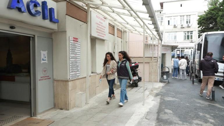 Ailem Güvende operasyonun ardından adliye önündeki eylemde gözaltına alınan 22 kişi sağlık kontrolüne getirildi