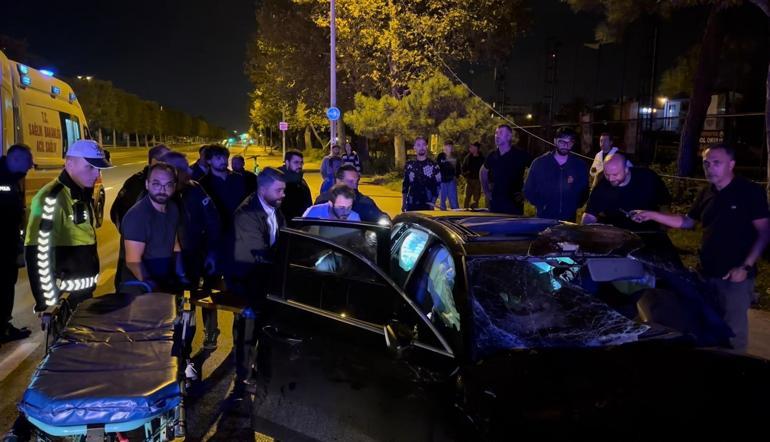 Maltepe’de iki otomobil çarpıştı: 2’si ağır 11 yaralı