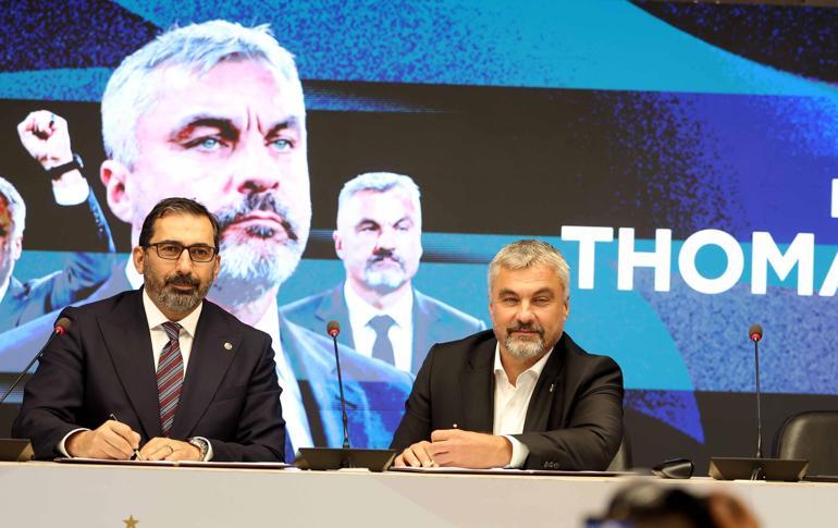 Trabzonspor’da teknik direktör Thomas Reis’e imza töreni