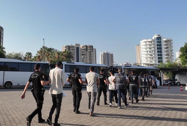 Mersin’de yasa dışı bahis operasyonu: 30 tutuklama