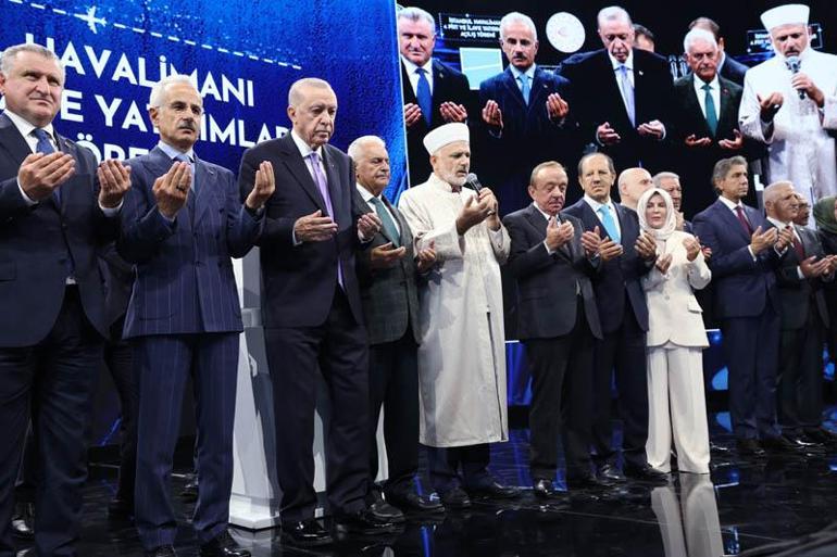 Cumhurbaşkanı Erdoğan: 2030da İstanbul Havalimanı bağlantılı faaliyetlerde 472 bin kişilik istihdama ulaşmayı öngörüyoruz