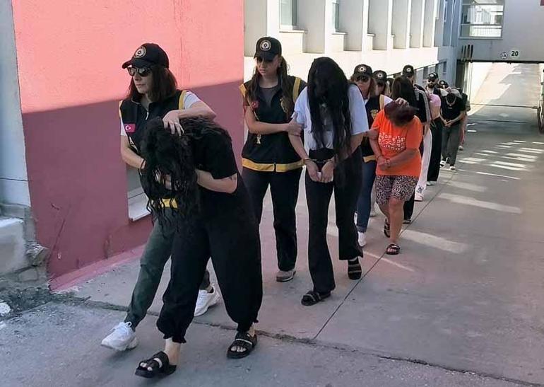 Fuhuş operasyonu düzenlenen masaj salonu ve güzellik merkezleri müşterilerine katalog göndermiş